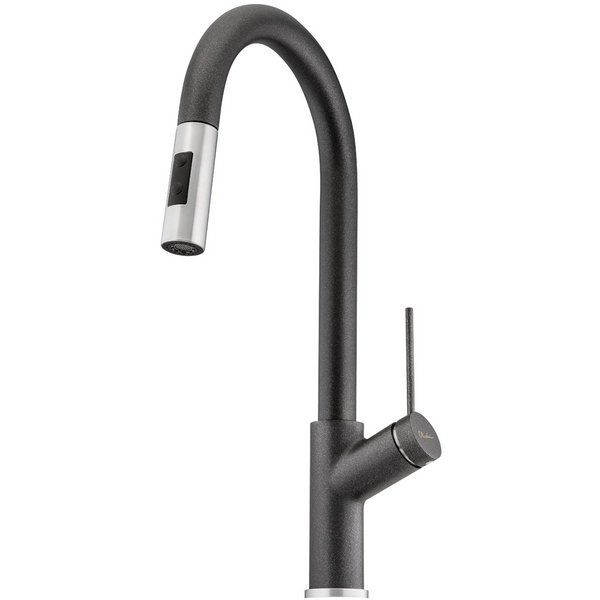 Oliveri Vilo Pull Out Tap Granite Black VT0426B-ST-BL