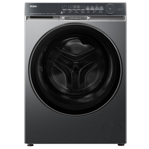Haier 500 Series 12kg Front Load Washing Machine with Ultra Fresh Air Black