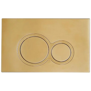 Toto B&H Flush Panel Round Buttons Brushed Brass K5130BB