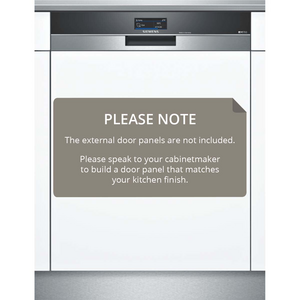 Siemens IQ700 Semi-Integrated Dishwasher with HomeConnect SX57HS01DA