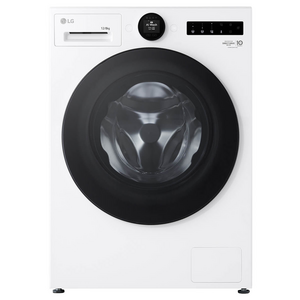 LG Series 10 12/8kg 10 Series Front Load Washer Dryer Combo with AI Essence White