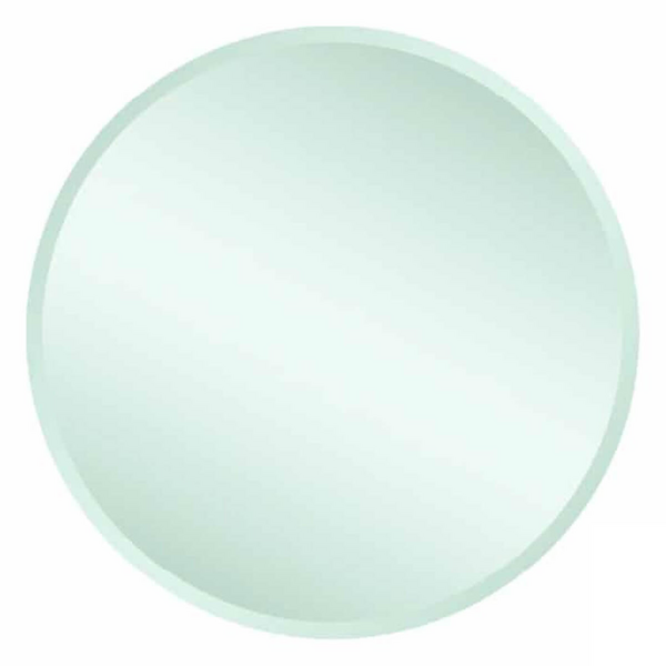 Thermogroup Ablaze 600 Kent Round 18mm Bevel Edge Bathroom Mirror with Hangers KR6060HN
