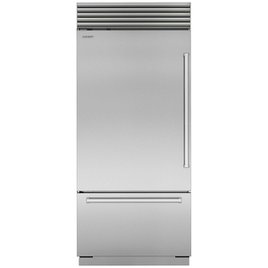 Sub-Zero Classic 640L Bottom Mount Fridge with Internal Dispenser and Pro Handles - Left Hinge