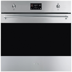 Smeg 60cm Stainless Steel Classic Pyrolytic Oven