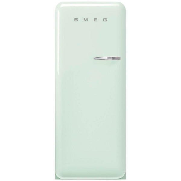 Smeg FAB 50's Style 270L Retro Refrigerator Pastel Green Left Hinge FAB28LPG6AU