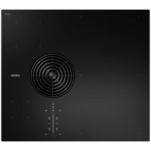 Bora S Pure Series 2 60cm Induction Cooktop with Integrated Extractor Exhaust Air Matte Black