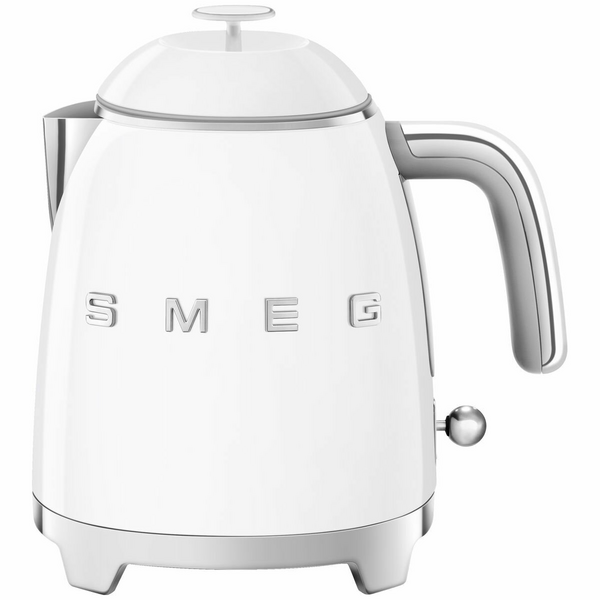 Smeg 50s Retro Style Electric Mini Kettle White KLF05WHAU