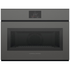 Fisher & Paykel Series 9 60cm Minimal Compact Handleless Combi-Steam Oven Grey