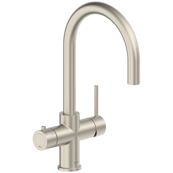Peppy Taps Flagship 4in1 Boiling and Ambient Filtered Water Tap Brushed Nickel 4IN1BABN