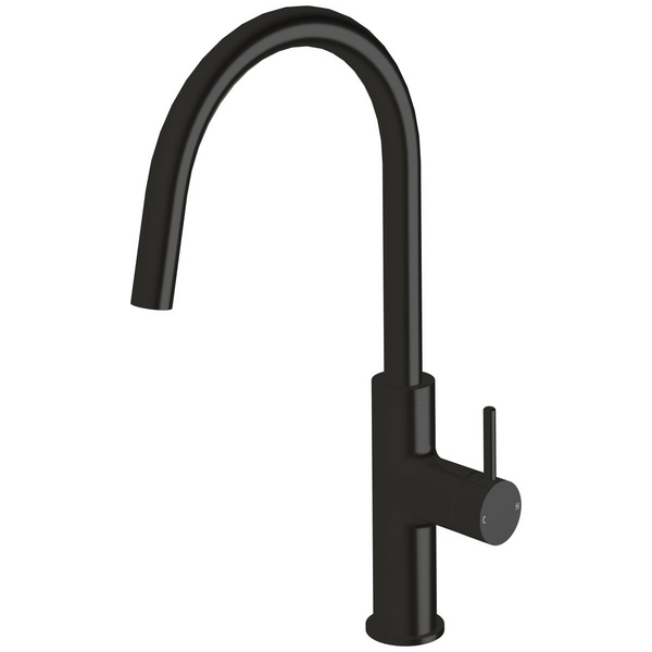 Sussex Taps Virgo Sink Mixer Tap LUXPVD Matte Opium Black VGSM01-58