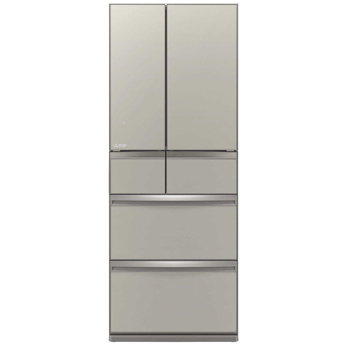 Mitsubishi glass door sales fridge