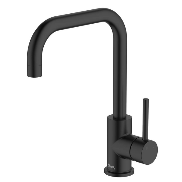 Abey Lucia Lead-Free Square Sidelever Mixer Tap Black 3K3-B-LF