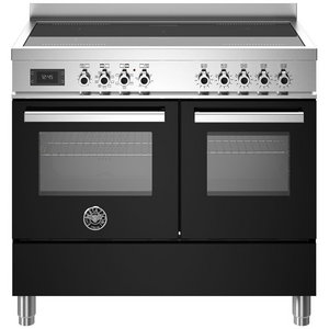 Bertazzoni 100cm Nero Induction Freestanding Double Oven