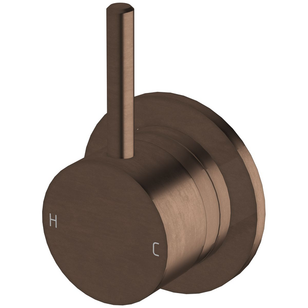 Sussex Taps Virgo Wall Mixer Rustic Bronze VGWM-01-21