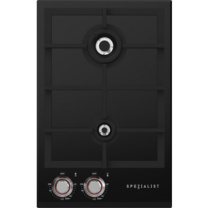 Spezialist 34cm 2 Burner Natural Gas VitroCeramic Cooktop