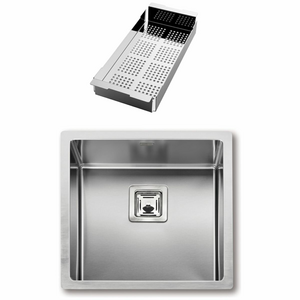 Artinox Radius 40 Single Bowl Sink with Strainer