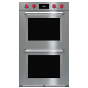 WOLF M Series Professional 76cm Pyrolytic Built-In Double Oven ICBDO3050PMSP