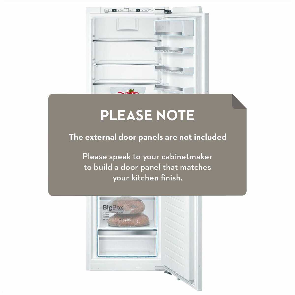 Bosch series 6 on sale integrated freezer