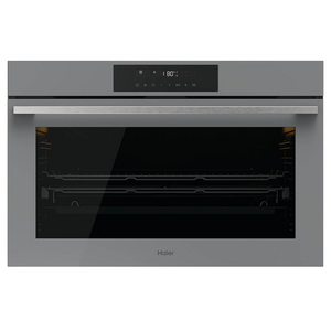 Haier 90cm 500 Series Built In Oven Grey