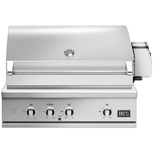 DCS Series 9 36-Inch Grill with Infrared Sear Burner Natural Gas BE1-36RCI-N