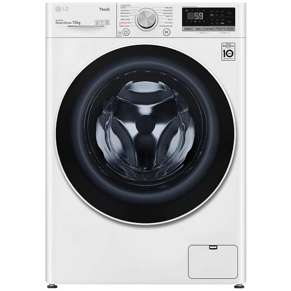 Lg front load sale steam washing machine