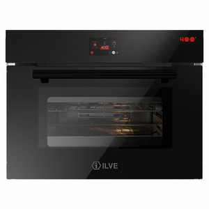 ILVE 60cm Professional Plus Built-In Black Oven