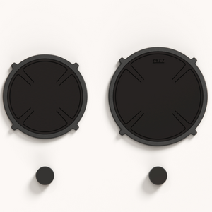 Pitt Bely Series- 2 Burner Induction Cooktop Black