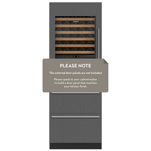 Sub-Zero Designer Dual Zone Integrated Wine Storage Cabinet with Refrigerator Drawers - Left Hinge ICBDET3050WRLH