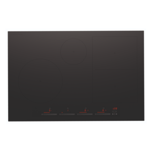 Fisher & Paykel Series 7 80cm 4 Zone SmartZone Induction Cooktop Black CI804ZDTB5