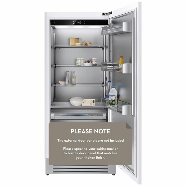 V-ZUG 626L V6000 Cooler Integrated Upright Fridge 5109800010