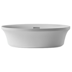 Claybrook Flute Oval Countertop Basin - Star White H45321-SW-01-HH