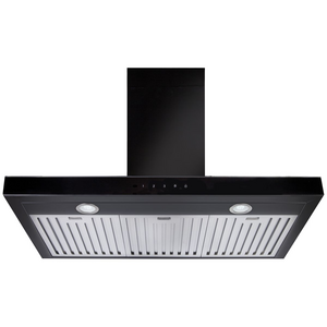 Artusi 90cm T Shape Canopy Rangehood Matte Black