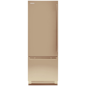 Fhiaba 336L Classic Fridge with TriMode and Ice Maker Left Hinge Gold