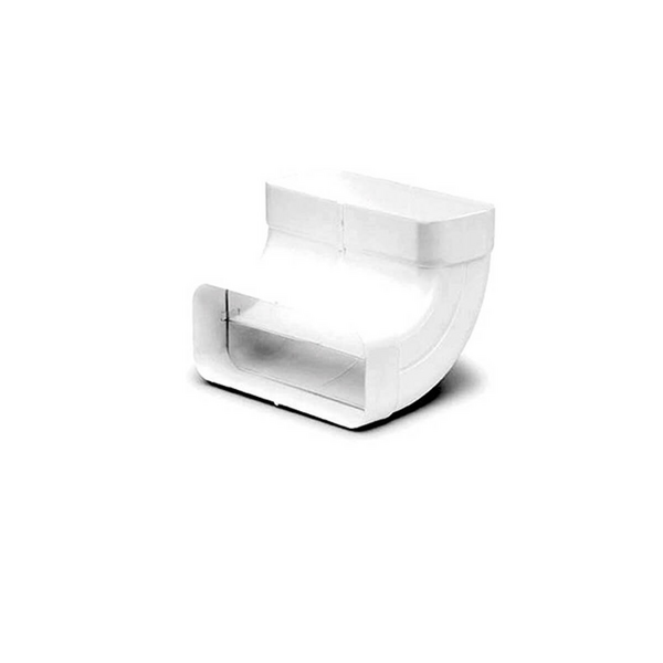 Novy Flat Exhaust Duct Vertical Bend - 90 Degrees 1906404