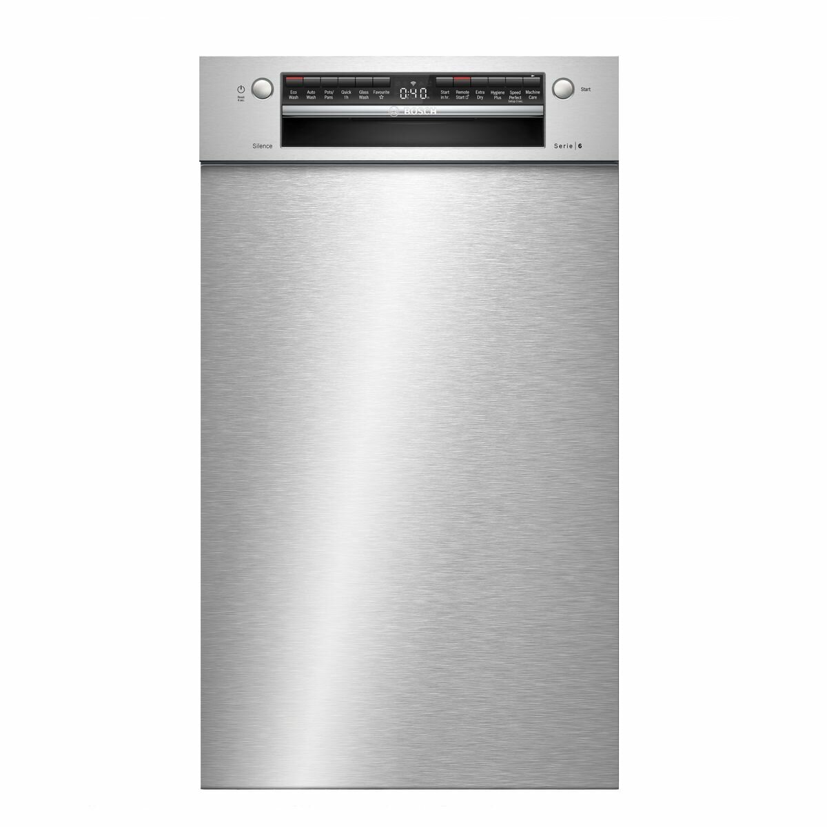 Bosch 45cm Series 6 Built Under Stainless Steel Dishwasher