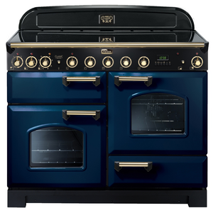 Falcon 110cm Royal Blue Induction Classic Deluxe Freestanding Oven