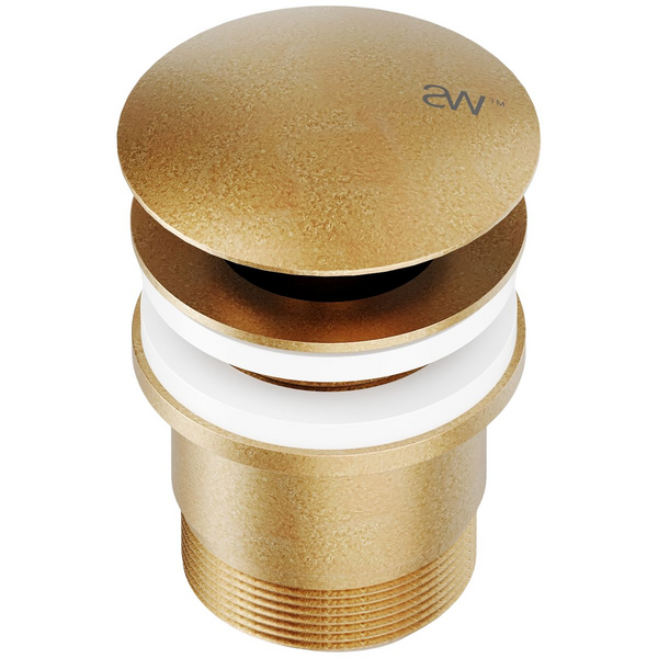 Astra Walker 32mm Click Clack Waste with Overflow Eco Brass A7003V218