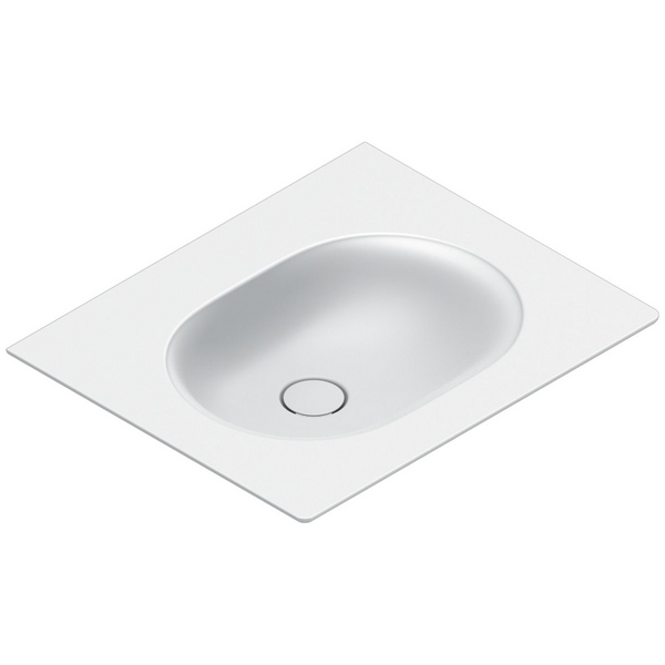 Catalano Sfera 600x500 Basin Without Taphole Satin White 0520610021