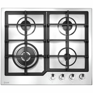 ILVE 60cm Stainless Steel Gas Cooktop HCL60CKSS