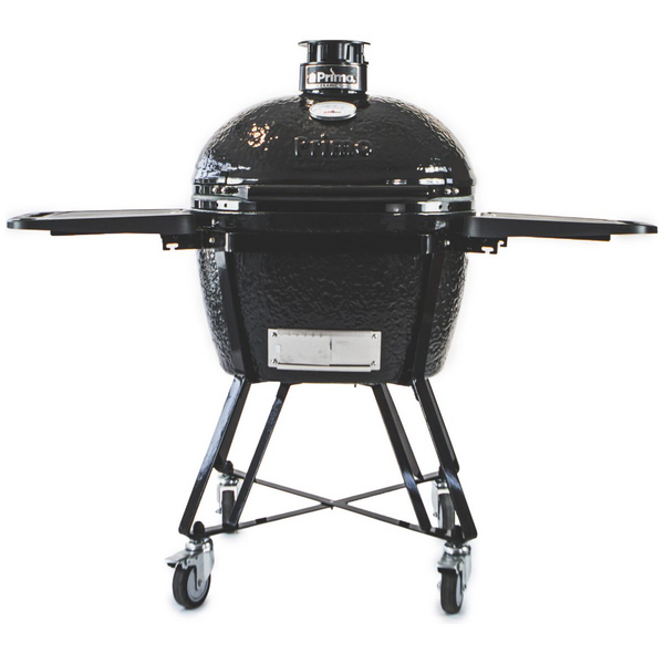 Primo Oval Large Charcoal All-In-One Ceramic Grill Black PGCLGCG