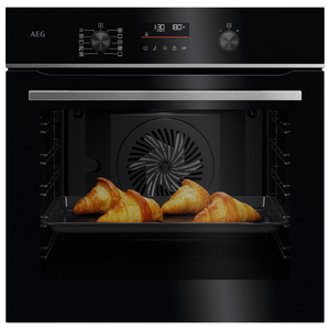 AEG 60cm Pyrolytic Oven with SteamBake Black OA5PB41ABE