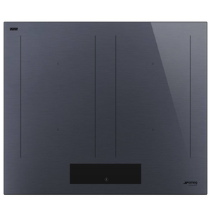 Smeg Linea 60cm Multizone Induction Cooktop with AutoVent 2.0 - Neptune Grey SIM1644DG
