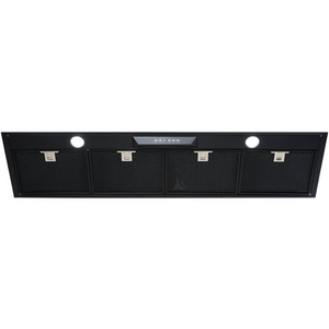 Schweigen 120cm Matte Black UnderMount Rangehood with ISO Drive SP Motor