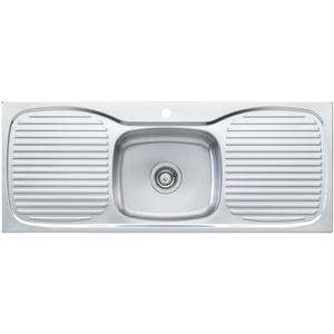 Oliveri Ultraform Single Bowl Double Drainer Sink