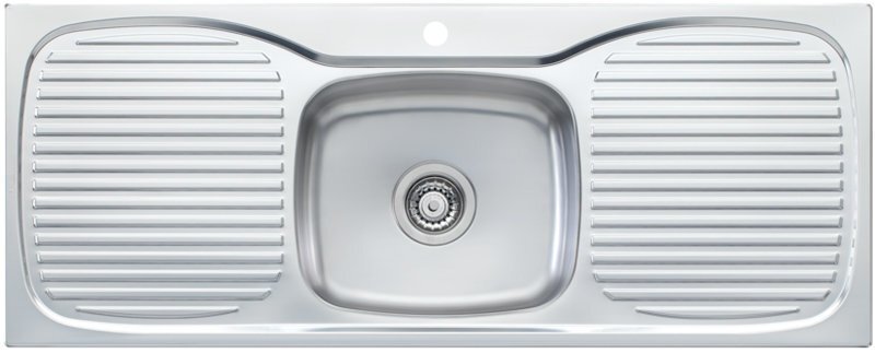 Oliveri Ultraform Single Bowl Double Drainer Sink UF16 Winning