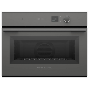 Fisher & Paykel Series 7 60cm Minimal Compact Combi-Steam Oven Grey Glass