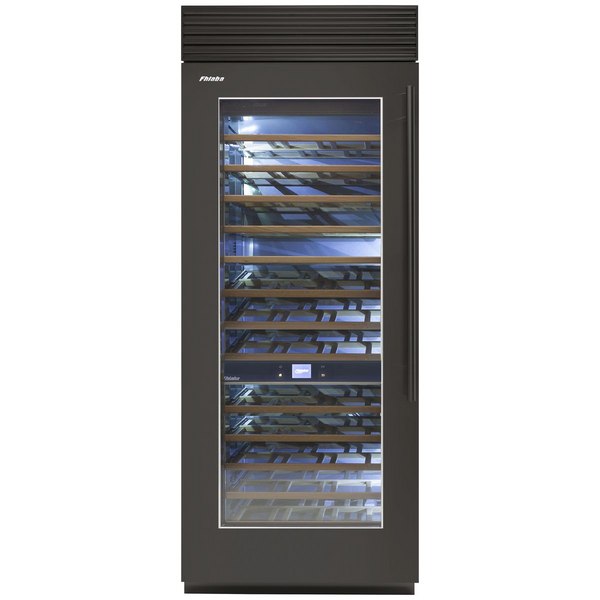 Fhiaba 90cm X-PRO Wine Cellar Left Hinge Titanium XS8990FW3AM5DH