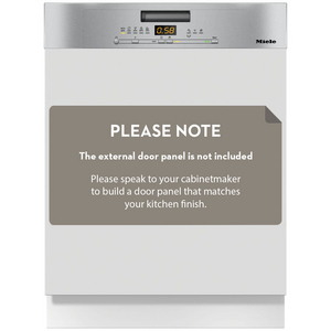 Miele Gen 5000 Semi-Integrated Dishwasher G5000SCICLST