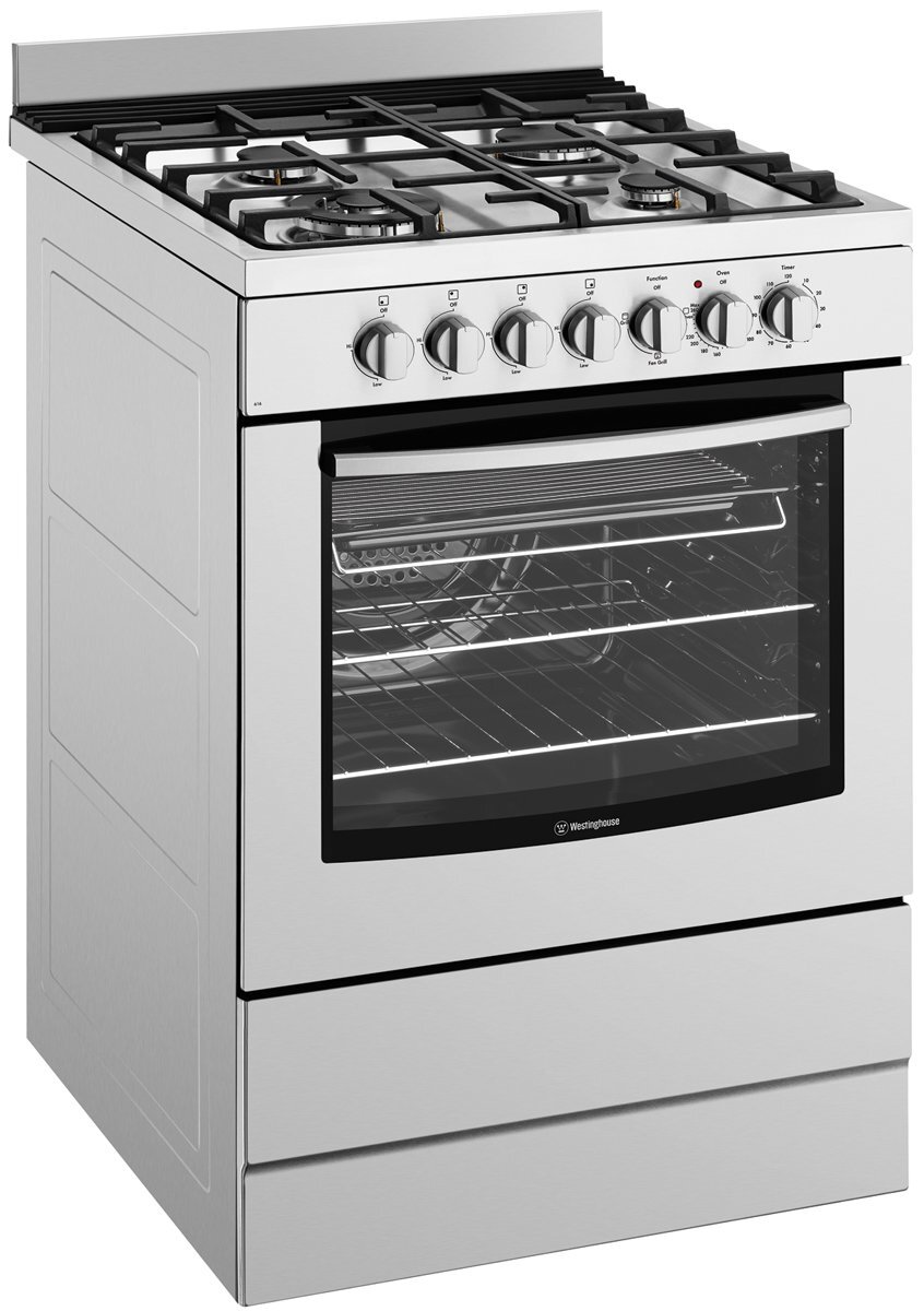 Westinghouse 60cm dual fuel upright cooker deals