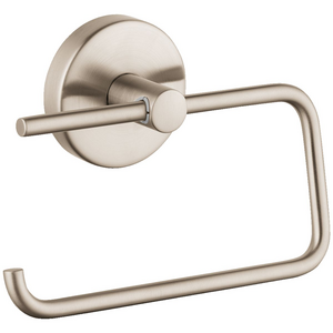 Hansgrohe Logis Toilet Roll Holder Brushed Nickel 40526820